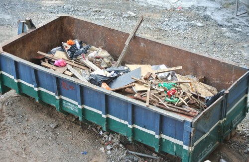 Commercial waste removal services in Staines