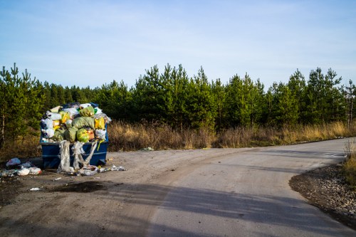 Efficient waste removal during clearance