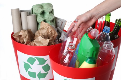 Organized home clearance process in a Staines house